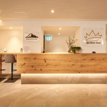 Aparthotel Krone - Self Check-In Unterseen Εξωτερικό φωτογραφία