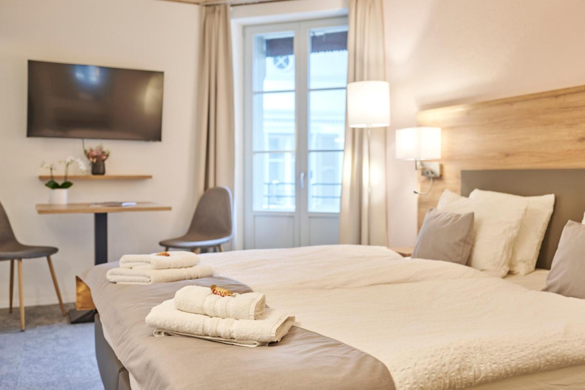 Aparthotel Krone - Self Check-In Unterseen Εξωτερικό φωτογραφία